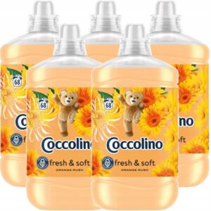 Coccolino Creations Orange Rush Płyn do Płukania Tkanin 1,7L 68prań x5