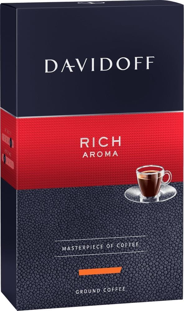 Davidoff Rich Aroma 250g Kawa Mielona x3 Arabika - obrazek 10