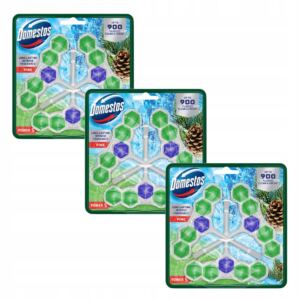 DOMESTOS KOSTKA TOALETOWA ZAWIESZKA DO WC POWER 5 P5 PINE 9x50g