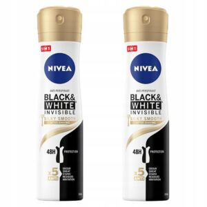 NIVEA Antyperspirant Black&White spray 2x150ml