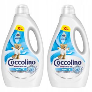 呕EL DO PRANIA P艁YN DO PRANIA THANIN COCCOLINO CARE 128 PRA艃 BIA艁Y 2x2,72L