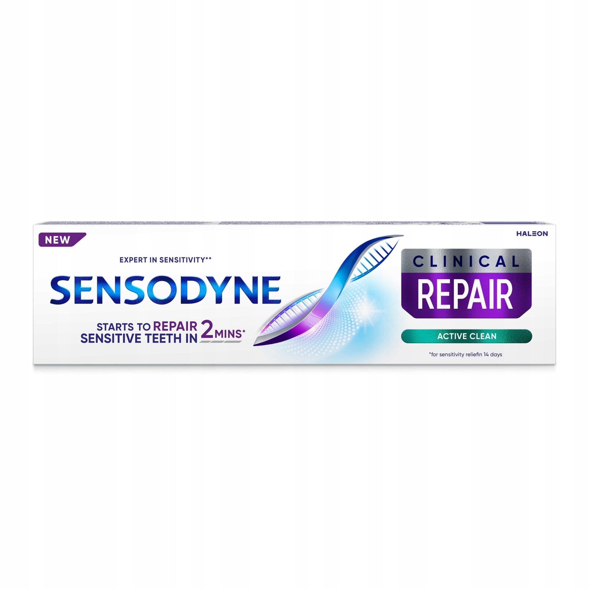 SENSODYNE CLINICAL REPAIR ACTIVE CLEAN PASTA DO ZĘBÓW NADWRAŻLIWYCH 3X 75ML - obrazek 3