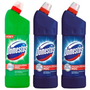 Domestos Zestaw Płyn do WC Toalety Original 2L + Pine Fresh 1L