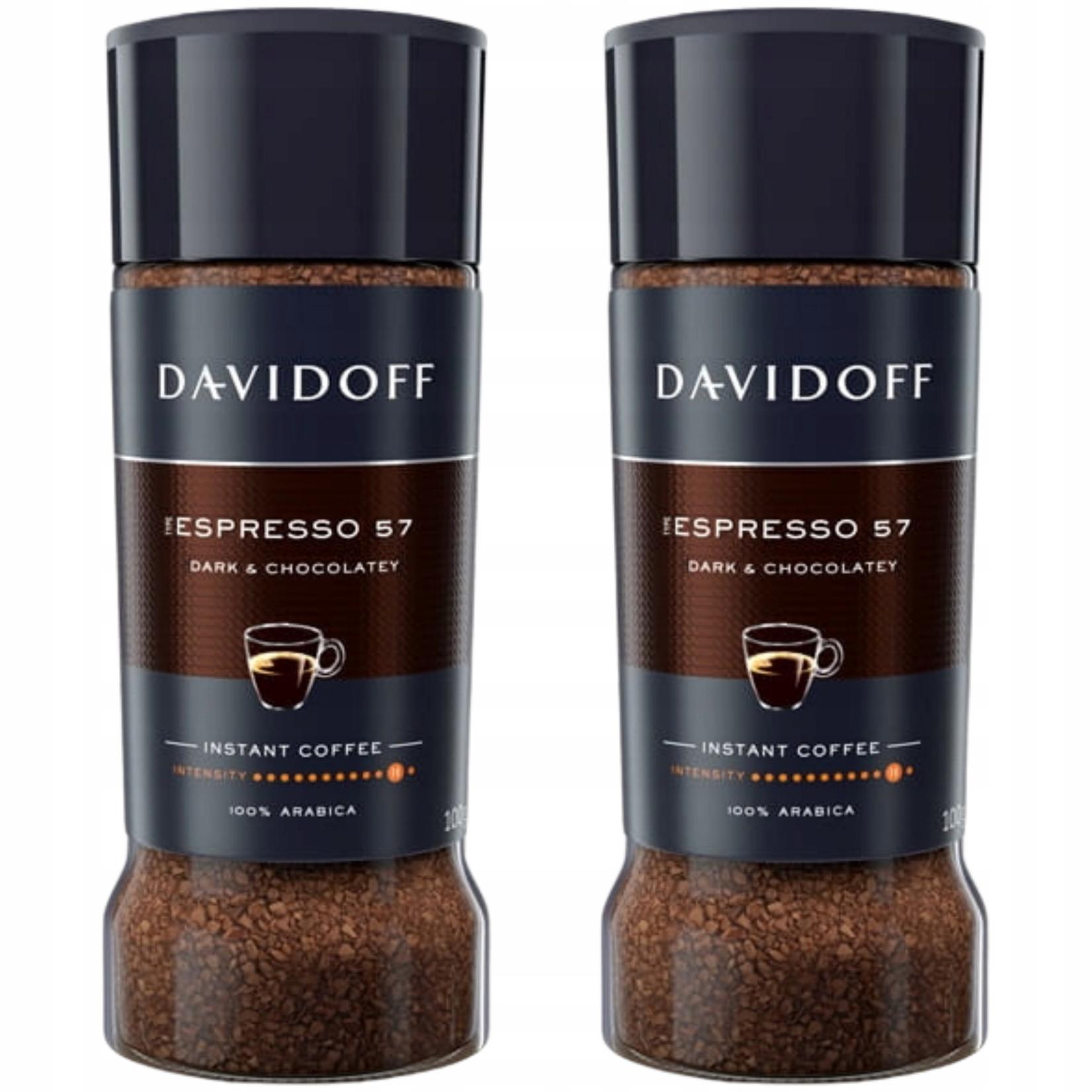 Davidoff Espresso 57 Kawa Rozpuszczalna 100g x2 Arabika