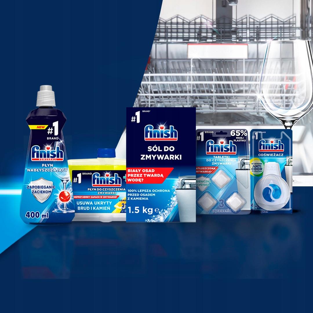 FINISH Ultimate Kapsułki Do Zmywarki Mycia Naczyń Ekologiczne 0% 4x45=180 - obrazek 14