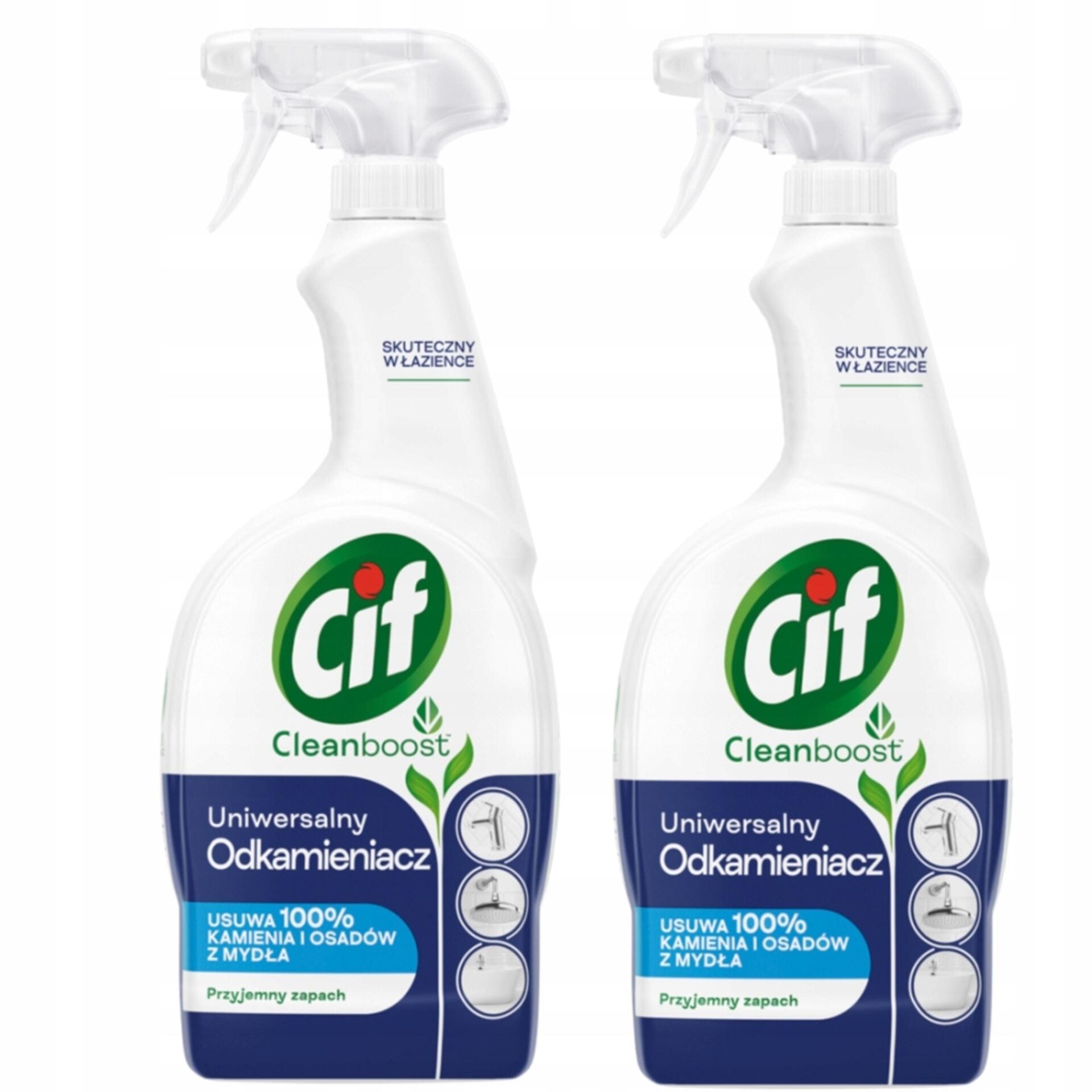 Cif Power&Shine do Łazienek Przeciw Kamieniowi Spray 750ml x2