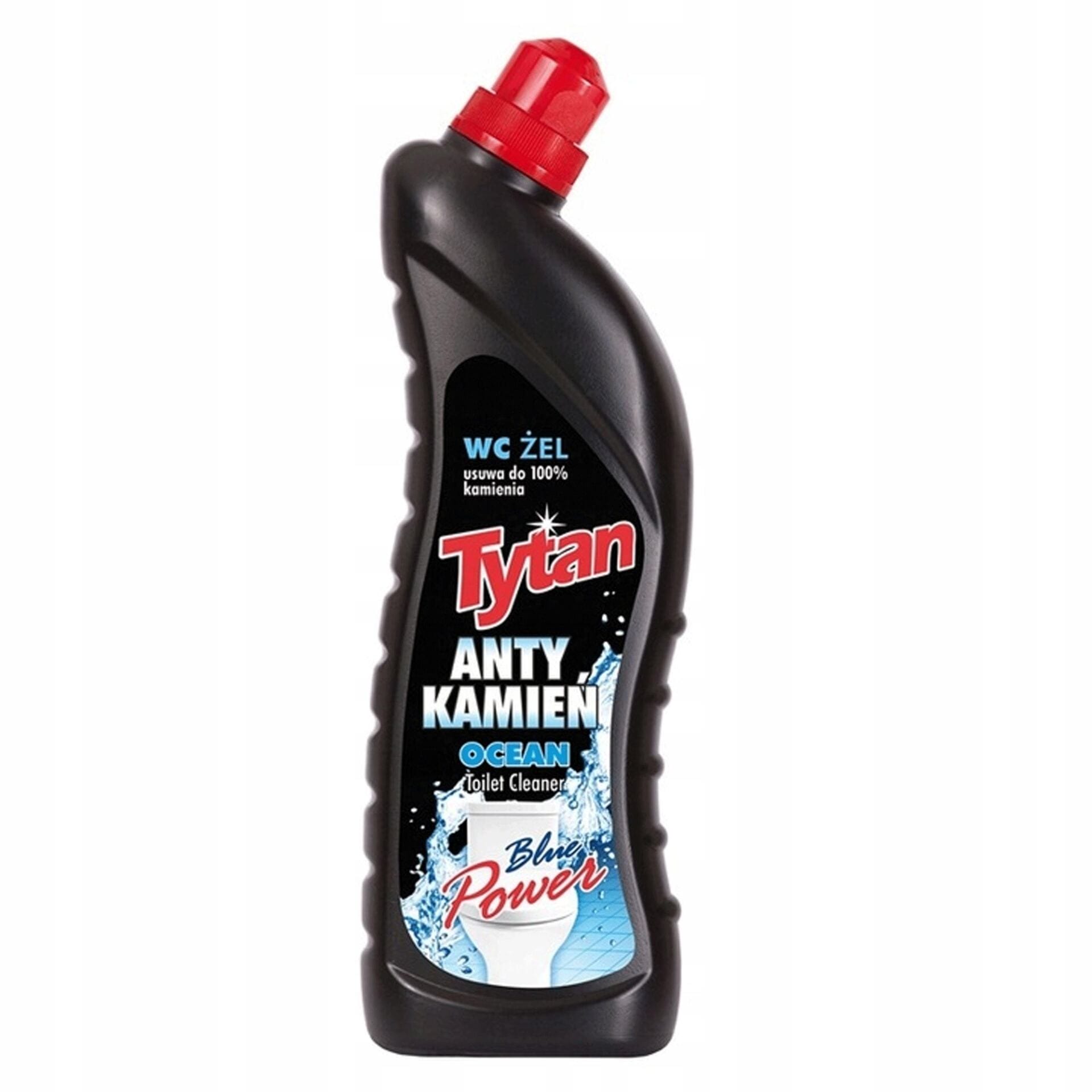 Tytan Zestaw Anty Kamień Żel do Toalety WC Blue Power 700ml x2 - obrazek 2