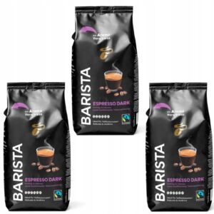 Tchibo Kawa Ziarnista Barista Espresso DARK 1kg x3