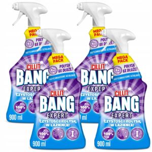 CILLIT BANG PŁYN DO CZYSZCZENIA POWIERZCHNI SPRZĄTANIA ŁAZIENKI 4X 900ML