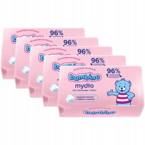 5 x BAMBINO Mydło pielęgnacyjne dla dzieci 90 g
