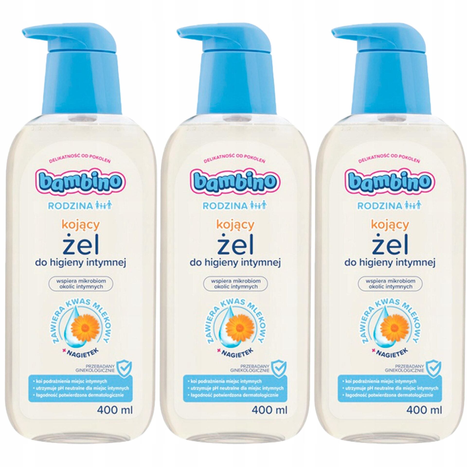 Bambino RODZINA Kojący żel do higieny intymnej *3