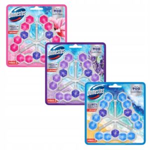 DOMESTOS KOSTKA TOALETOWA ZAWIESZKA DO WC POWER 5 P5 MIX 9x50g