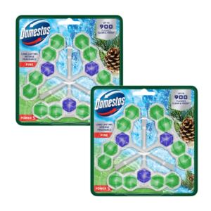 DOMESTOS KOSTKA TOALETOWA ZAWIESZKA DO WC POWER 5 P5 PINE 6x50g