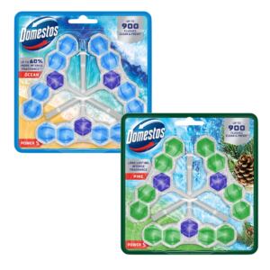DOMESTOS KOSTKA TOALETOWA ZAWIESZKA DO WC POWER P5 MIX 6x50g