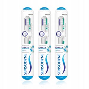 SENSODYNE COMPLETE PROTECTION SOFT SZCZOTECZKI DO ZĘBÓW MIĘKKIE WŁOSIE 3SZT