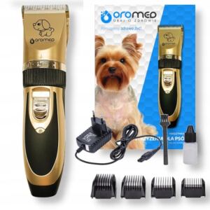 OROMED ORO-PET CLIPPER GOLD MASZYNKA DO STRZYŻENIA ZWIERZĄT PSÓW ZŁOTA