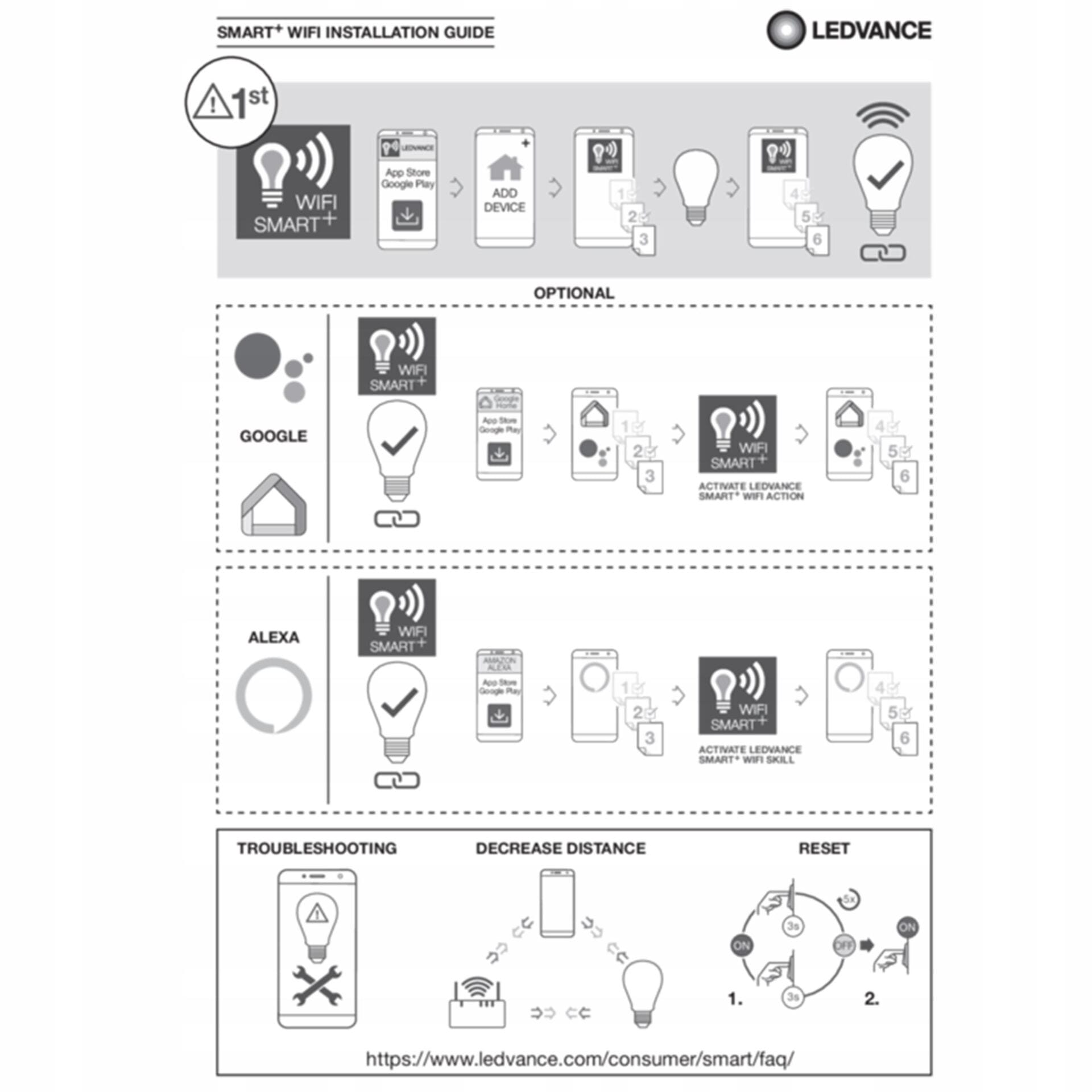 LEDVANCE SMART+ WiFi Classic ściemnialna E27 806lm - obrazek 3