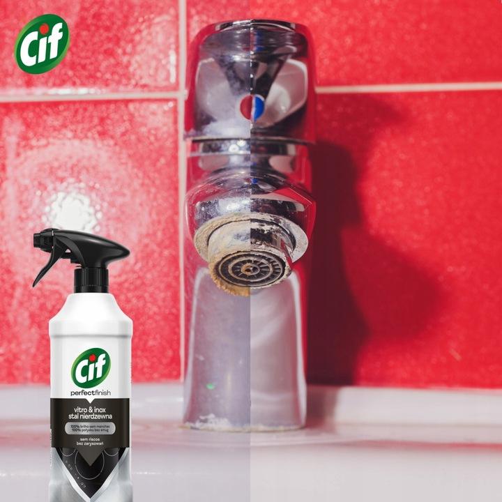 CIF Zestaw Środków Czyszczących Perfect Mix Spray 4x435ml - obrazek 4