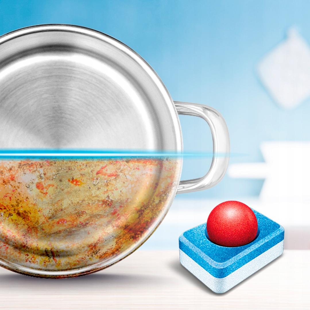 Finish Zestaw Tabletki Do Zmywarki Power All-In-1 100 sztuk Lemon Cytrynowe - obrazek 5