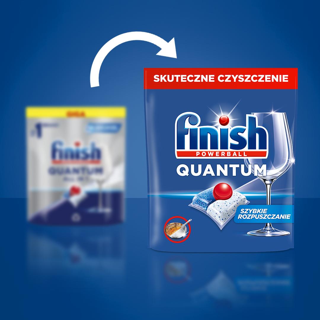 Finish Powerball Quantum All-in-1 Kapsułki Do Zmywarki do Naczyń 160 Sztuk - obrazek 4