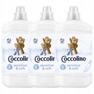 Coccolino Creations Sensitive & Soft Płyn do Płukania Tkanin 1,7L 68prań x3