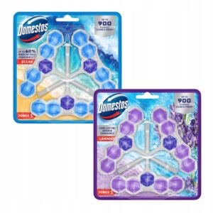 DOMESTOS KOSTKA TOALETOWA ZAWIESZKA DO WC POWER P5 MIX 6x50g