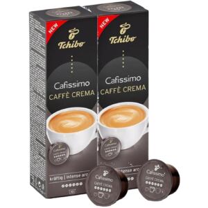 Tchibo Kawa Cafissimo Caffe Crema Kraftig Intense 10x2 Kapsu艂ek Zestaw