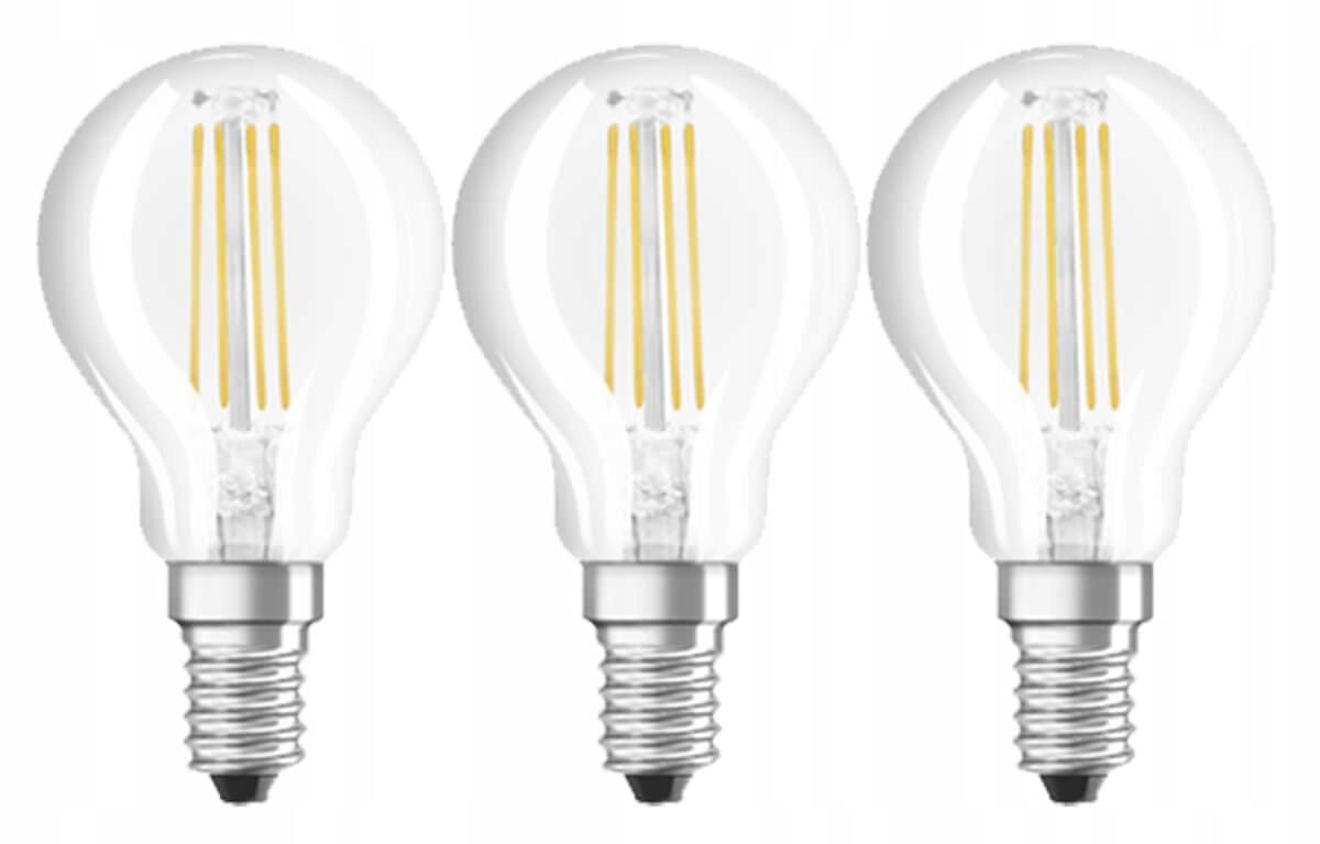 Osram Ledvance Żarówka LED STAR FILAMENT E14 4W = 40W 2700K - obrazek 6