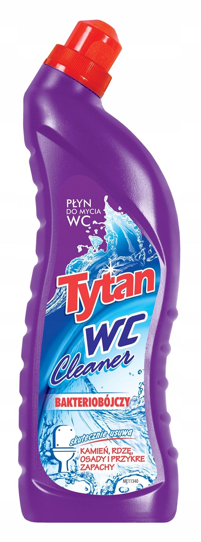 TYTAN PŁYN DO MYCIA TOALETY WC BAKTERIOBÓJCZY FIOLETOWY 2x700ml - obrazek 2