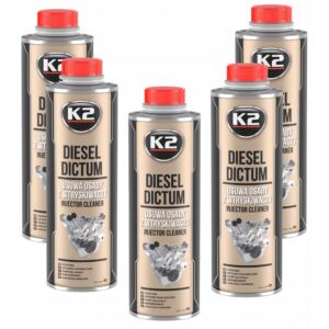 K2 DIESEL DICTUM 0,5L czyści wtryski Diesel x 5
