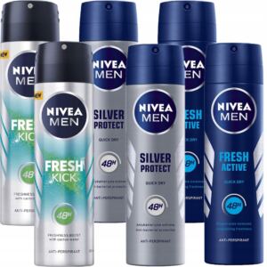 NIVEA MEN Antyperspirant męski 6*150ml