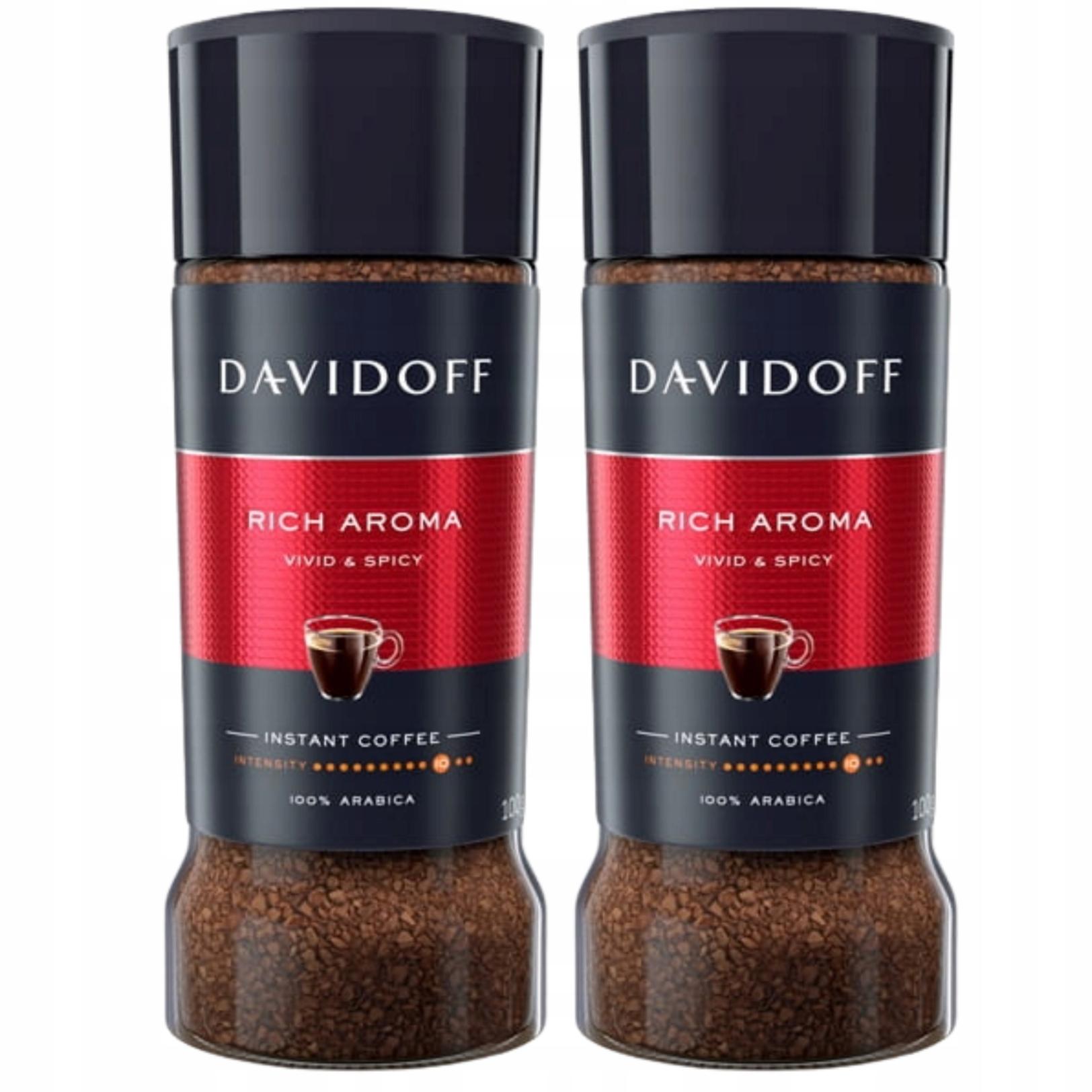 Davidoff Rich Aroma Kawa Rozpuszczalna 100g x2 Arabika