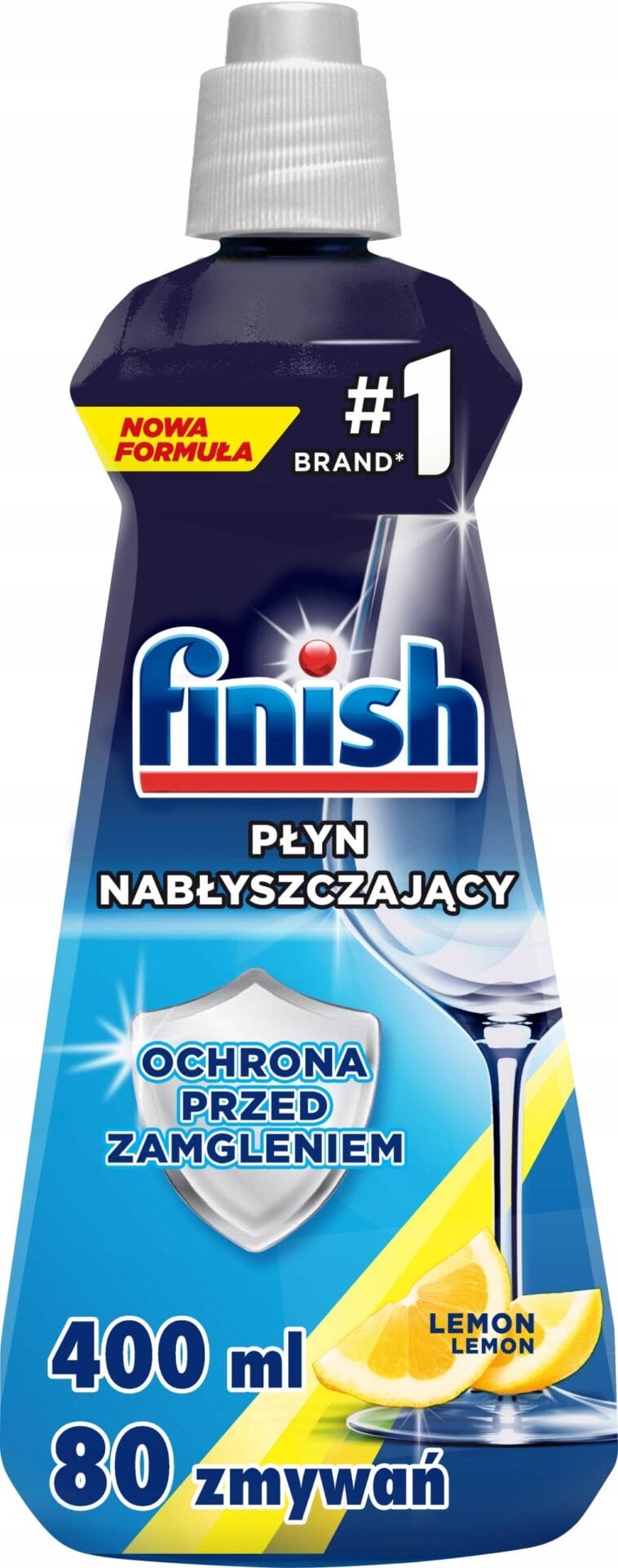 Finish Zestaw do Zmywarki Kapsułki 62, Płyn Nabłyszczający 400ml, Sól 1.5kg - obrazek 3