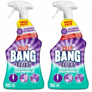 Cillit Bang Płyn Spray Biobójczy Czystość Dezynfekcja Bez Wybielacza 1800ml