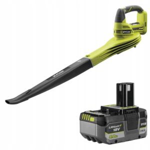 RYOBI BEZPRZEWODOWA DMUCHAWA DO LIŚCI AKUMULATOROWA 245KM/H OBL1820S + 5Ah