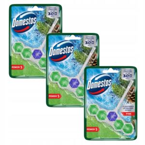 DOMESTOS KOSTKA TOALETOWA ZAWIESZKA DO WC POWER 5 P5 PINE 3x50g