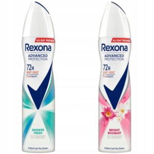 REXONA ADVANCED PROTECT DLA KOBIET ZESTAW ANTYPERSPIRANT SPRAY MIX 2x150ML