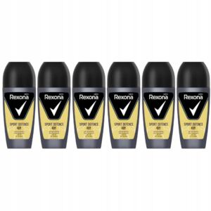 REXONA MEN ZESTAW ANTYPERSPIRANT W KULCE ROLL-ON SPORT DEFENCE 6x 50ml
