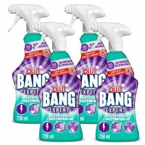 CILLIT BANG PŁYN DO CZYSZCZENIA POWIERZCHNI CZYSTOŚĆ I DEZYNFEKCJA 4X 750ML