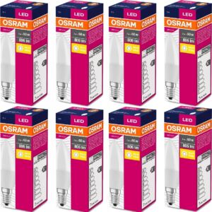 Osram 呕ar贸wka 艢wieczka LED E14 7W=60W 806lm x 8