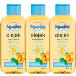 BAMBINO Rodzina Olejek do kąpieli Morela 400 ml *3