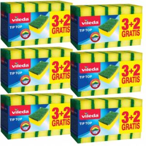 Vileda 6x Zmywaki Gąbki Style 3+2 Myjki kuchenne