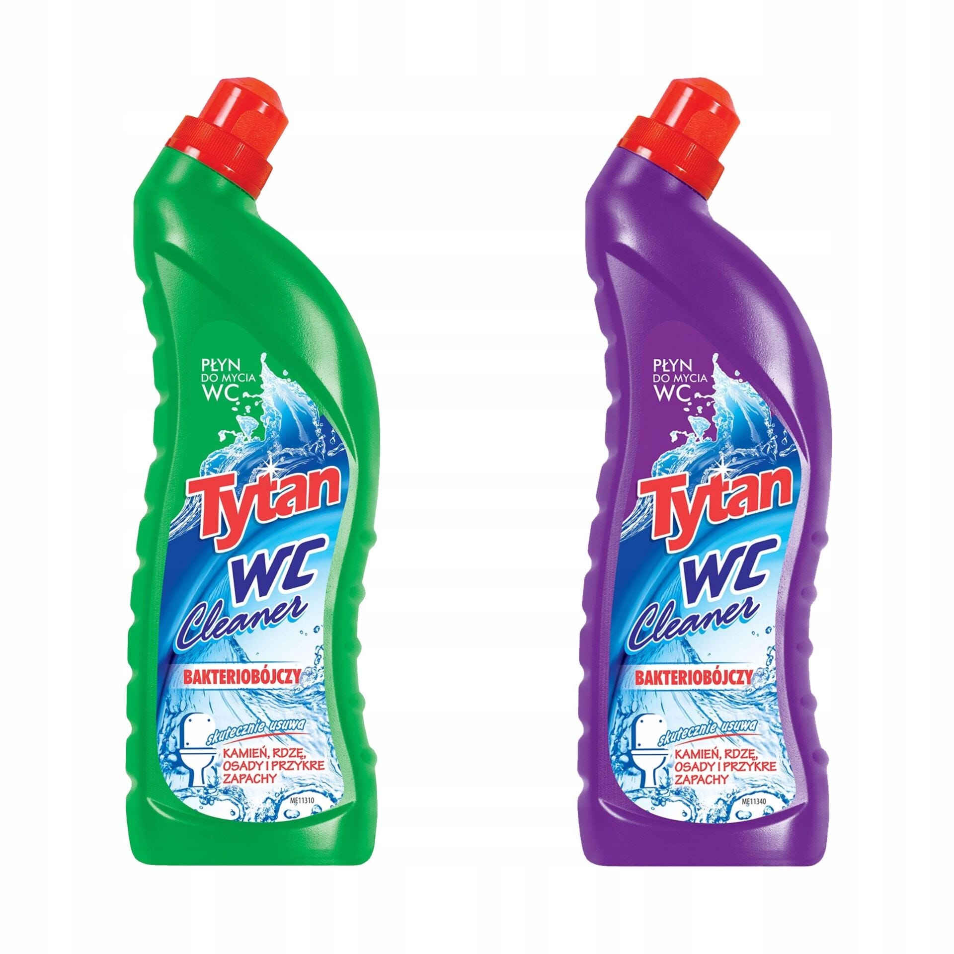 TYTAN PŁYN DO MYCIA TOALETY WC BAKTERIOBÓJCZY MIX 2x700ml