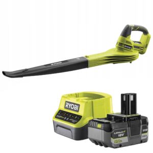 RYOBI BEZPRZEWODOWA DMUCHAWA DO LIŚCI AKUMULATOROWA 245KM/H + Ład + Aku 5Ah