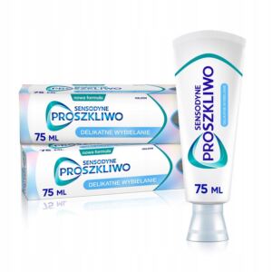 SENSODYNE ZESTAW PROSZKLIWO DELIKATNE WYBIELANIE PASTA DO Z臉B脫W 2X 75ML