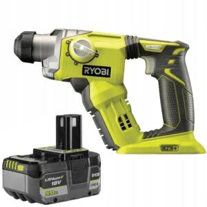 RYOBI AKUMULATOROWA MŁOTOWIERTARKA UDAROWA 18V SDS+ MŁOT R18SDS-0 + 5Ah
