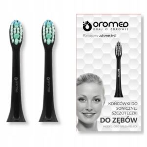 KOŃCÓWKI DO SZCZOTECZEK OROMED BRUSH ORO SONIC X PRO 2 SZTUKI ORYGINALNE