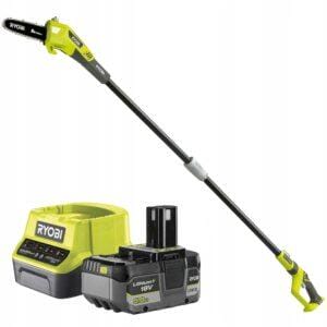 Ryobi Pilarka do Gałęzi 18 V z Prowadnicą OPP1820 + Ład + Akumulator 5Ah