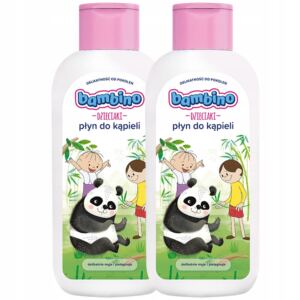 2 x Bambino DZIECIAKI płyn do kąpieli PANDA 400 ml