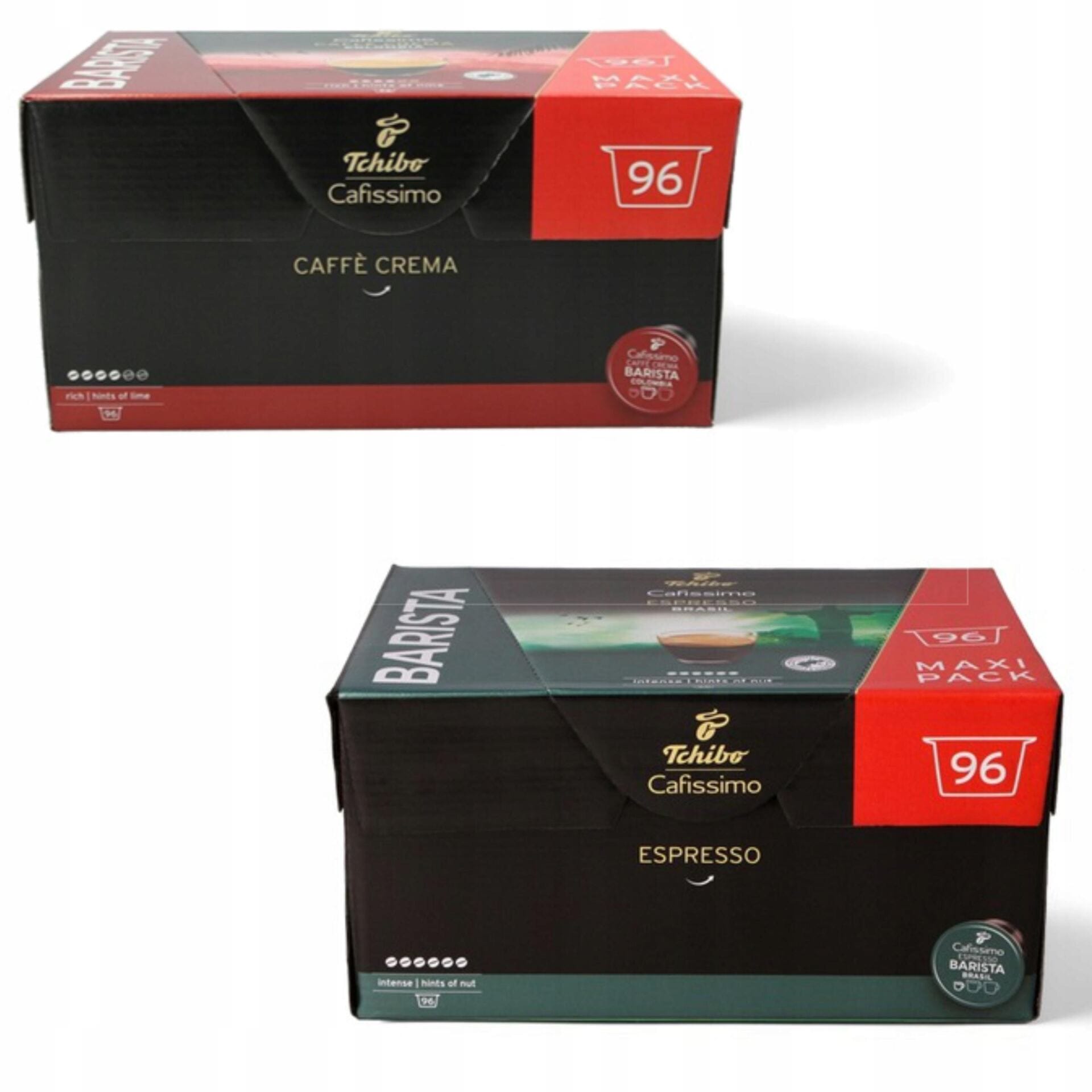 Tchibo Cafissimo Colombia 96 Kapsułek Kawa Arabika / Brasil 96 Kapsułki